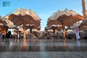 من التراث للتكنولوجيا: قصة مظلات المسجد النبوي