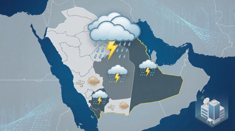 الطقس اليوم: توقعات الأمطار في السعودية ومكة المكرمة