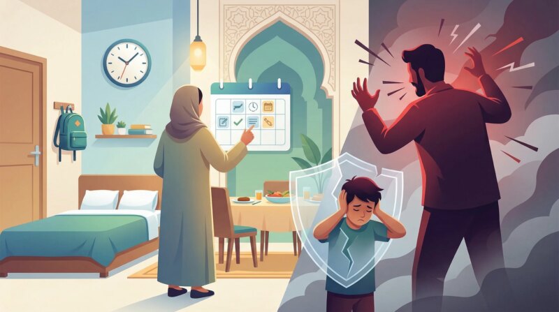 التربية القاسية مقابل الأمان النفسي: أيهما تختار لأطفالك؟