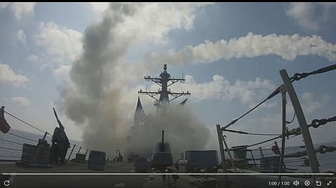 الدفاعات الجوية الإماراتية تتعامل مع 7 صواريخ باليستية و15 طائرة مسيرة قادمة من إيران