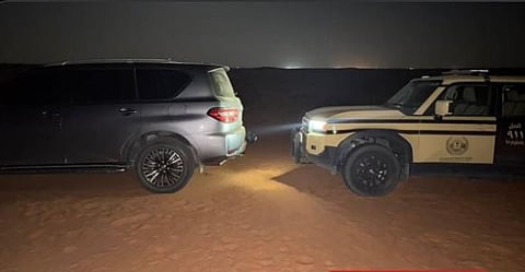 ضبط مواطن لدخوله بمركبته الفياض والروضات بمحمية الملك عبدالعزيز الملكية