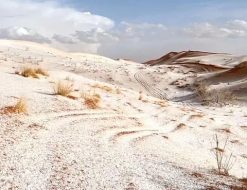 المركز الوطني للأرصاد يحذر من استمرار أمطار الجوف