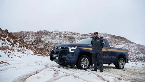 خطة أمن تبوك تساقط الثلوج الشاملة لضمان راحة وسلامة الجميع