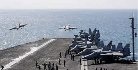 متابعة حية: التطورات العسكرية في الخليج العربي والهجوم على أبراهام لينكولن