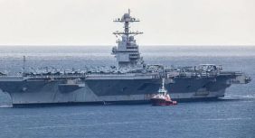 حاملة الطائرات الأمريكية «جيرالد فورد» تصل كرواتيا لإجراء إصلاحات وصيانة