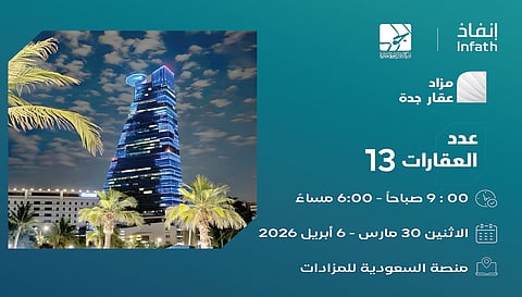 فرص عقارية متنوعة في مزاد عقار جدة