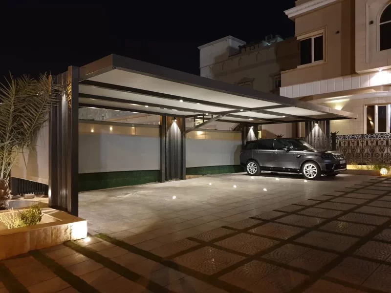 مظلات السيارات بالرياض: استكشف أحدث التصاميم والمواد المبتكرة