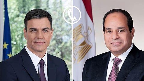 «السيسي» يؤكد لرئيس وزراء إسبانيا إدانة مصر القاطعة للاعتداءات على الدول العربية