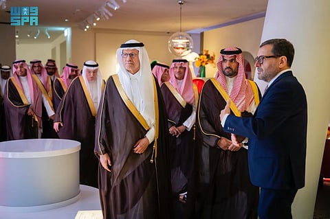 وزيرا الطاقة والثقافة يفتتحان متحف الذهب الأسود في الرياض