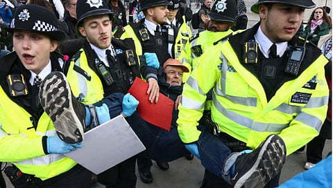 تغطية شاملة لـ احتجاجات لندن لدعم فلسطين والتحركات القانونية