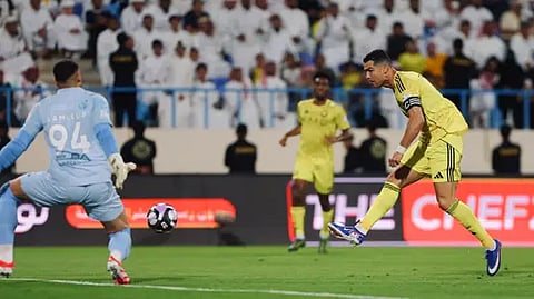 أهداف مباراة النصر السعودي اليوم ضد الأخدود بالتفصيل