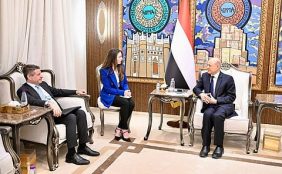 «العليمي» يؤكد أهمية البناء على ردع النظام الإيراني لإنهاء تهديد مليشياته في المنطقة