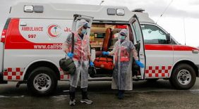 الهلال الأحمر بنجران يرفع جاهزيته تزامنًا مع الحالة المطرية على المنطقة