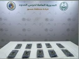 تهريب مخدرات في عسير: حرس الحدود يواصل تأمين الحدود الجنوبية