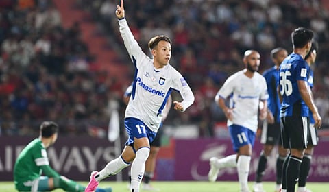 جامبا أوساكا الياباني يهزم بانكوك يونايتد التايلاندي بثلاثية نظيفة ويتأهل لنهائي دوري أبطال آسيا 2