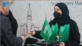 مغادرة أولى رحلات المستفيدين من مبادرة "طريق مكة" من مدينة أنقرة