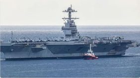 حاملة الطائرات جيرالد فورد: القطعة الأكبر في الترسانة الأمريكية تعود