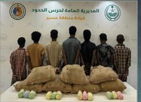 حماية الحدود: إفشال مخطط تهريب المخدرات في عسير