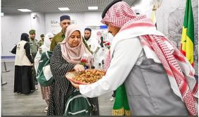 استقبال ضيوف الرحمن: رحلة إيمانية تبدأ بخدمات متميزة في المنافذ