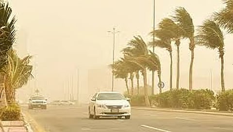 الوعي المناخي وتجنب مخاطر الرياح الهابطة على طريق القصيم المدينة