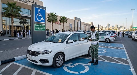 أهمية ضبط مركبات مخالفة في مواقف ذوي الإعاقة واحترام الأنظمة